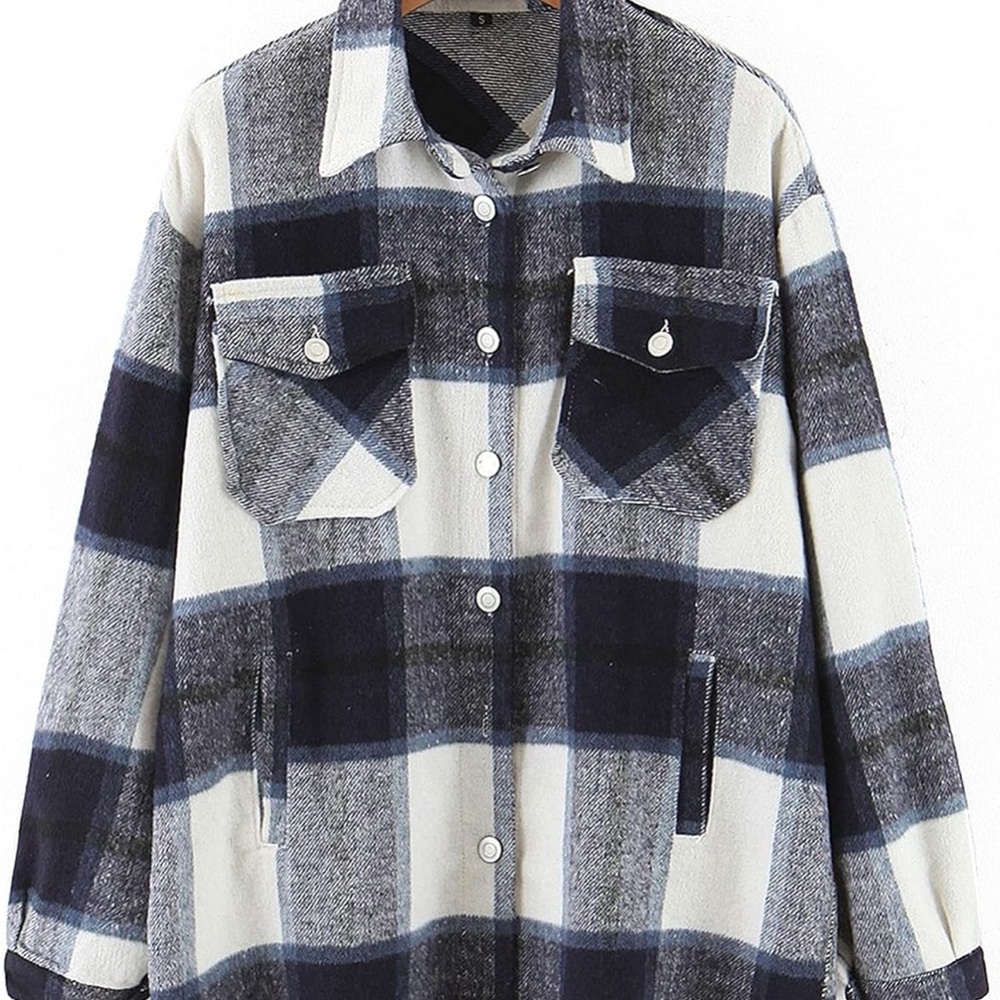 Women’s Blue and White Jacket